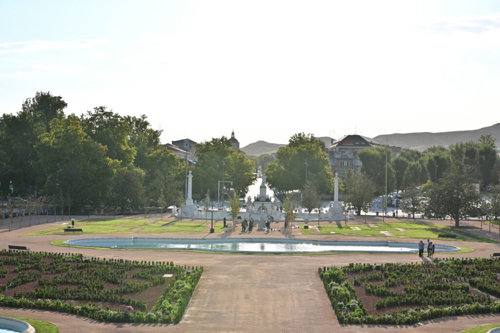 Fuentes del Jardín del Parterre